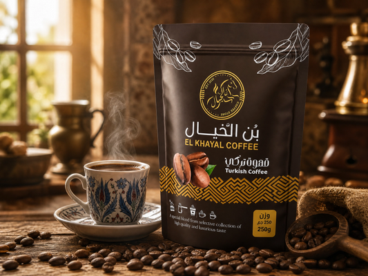 قهوة تركي الخيال سادة فاتح